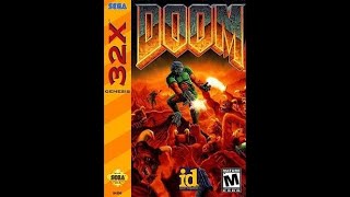 DOOM Sega 32x Playthrough Part 1 Level 1 and 2 [upl. by Vallo]