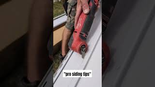 That siding tips and tricks worked great with this siding Diy fun for you diy contractor tools [upl. by Morry]