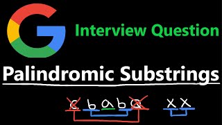 Palindromic Substrings  Leetcode 647  Python [upl. by Darnall]