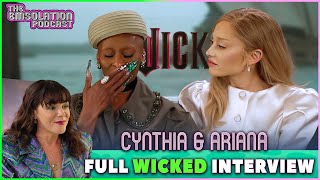 The WICKED Interview That Brought Cynthia Erivo and Ariana Grande to Tears  The Emsolation Podcast [upl. by Boot774]