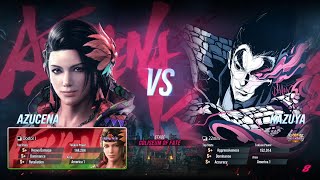 Tekken 8  Kazuya vs Azucena Mighty Ruler [upl. by Ylrebnik]