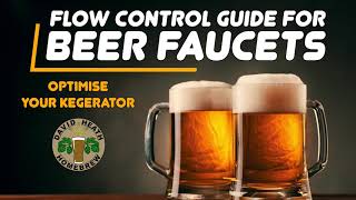 Optimise Your Kegerator Flow Control For Beer Faucets [upl. by Anaiad]