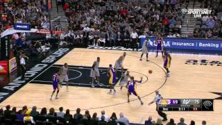 Lakers vs Spurs  Team Highlights February 6 2016 [upl. by Ikkim]