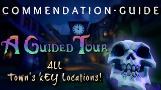 Take Murray on A Guided Tour Commendation Guide All Town’s Key Locations  Sea of Thieves [upl. by Eramat]