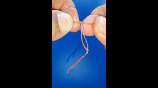 The easiest way to tie two fishing line together  braided amp monofilament line [upl. by Allisirp]