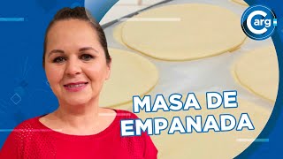 CÓMO SE HACE LA MASA DE EMPANADA [upl. by Aitas]