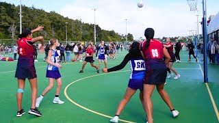 TOURNAMENT SB Netball Game 3  Carmel vs Henderson Intermediate Pukematekeo 7 July 2024 [upl. by Assiled]