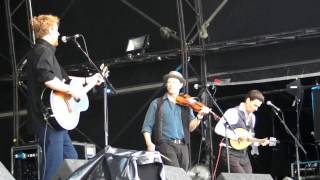 Police Dog Hogan  Galway Girl Steve Earle cover live at Wychwood festival  2nd June 13 [upl. by Merras875]