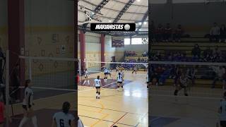 Marianistas sub14 son las campeonas regionales voley highlights shorts [upl. by Yesnnyl]