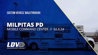 Milpitas PD CA Mobile Command Center [upl. by Mathe]