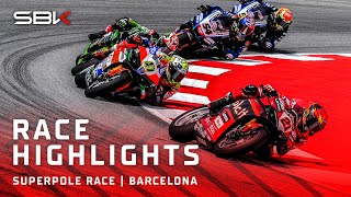 A DRAMATIC Superpole Race in Barcelona 💥  CatalanWorldSBK [upl. by Moreta]