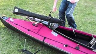 Klepper Folding Kayak with a Kayaksailor Sail [upl. by Niawd]