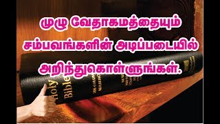 Bible Timeline in Tamil  Bible History  Tamil Christian Message  BroGopinath [upl. by Rexana]