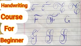 improve student handwriting 2023English calligraphy with cut marker Plus handwriting [upl. by Bergman]