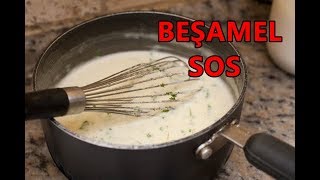 Beşamel sos nasıl yapılır  Beşamel sos tarifi soslar [upl. by Yeliac]