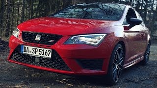 2016 SEAT Leon CUPRA SC 290  DSG   Test Drive amp SOUND Review  TheGetawayer [upl. by Teresina349]