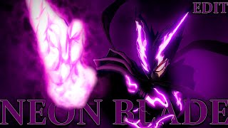 GAROU — Neon Blade《EDIT》 4K  garouedit garou opm [upl. by Orips470]