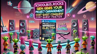 SchoolBusRocks Your PMP Certification  GEN Project Management Electro Cost Quest Conquest  ATG [upl. by Cord]