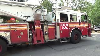 FDNY Queens Box4499 FDNY on scene of a very quickly knocked down 1075 All Hands Fire [upl. by Airdnaed]