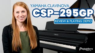 Yamaha Clavinova CSP295GP  Review and Playing Demo by Jenna from Popplers Music  Digital Piano [upl. by Dimitris]