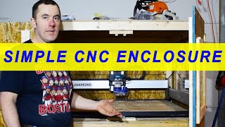 CNC Enclosure Build for my Shapeoko 3 XXL Simple  Yet Functional [upl. by Oelgnaed144]