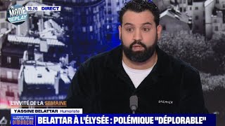 Yassine Belattar reçu à lÉlysée quotla polémique est déplorablequot [upl. by Trudie118]