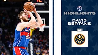 Highlights Davis Bertans scores 21 at Nuggets  121321 [upl. by Mllly]