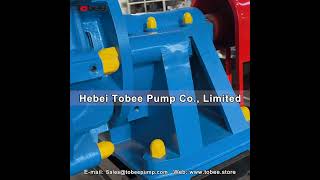 Tobee® 10x8 inch TH series Sand Pump with Variable Frequency Motor caddrawingslurrypump [upl. by Evanthe930]