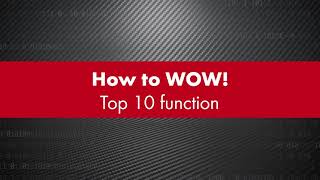 How to WOW – Top 10 functions  WOW Würth Online World [upl. by Kipton]