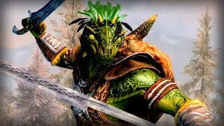 Skyrim SE Builds  The Argonian Slave  Remastered Build [upl. by Dennet523]