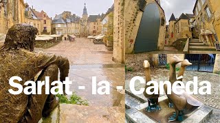 Sarlat walking tour Train trip from Bergerac Amazing medieval town [upl. by Esinereb]