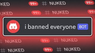 THE BEST BOT NUKED  RAID 2024  247 discord [upl. by Bollinger589]