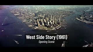 West Side Story 1961  Opening scene [upl. by Gustin12]