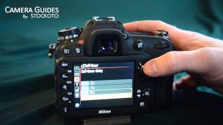 How to set a selftimer on the Nikon D7100 [upl. by High113]