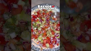 Salade marocaine 🇲🇦 food cuisine cuisinefacile recettefacile cuisinesimple maroc recipe [upl. by Lewap]