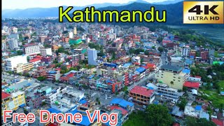 About The City Of Kathmandu in Nepal  Kathmandu City Drone View [upl. by Anitsirhc]