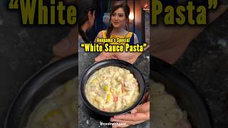 White Sauce Pasta Recipe 🍝 pasta recipe whitesaucepasta alfredopasta pastarecipe [upl. by Yve330]