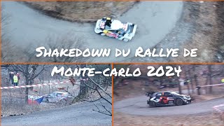 Rallye du Montecarlo 2024 shakedown [upl. by Celia]