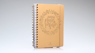 Meu Plano Perfeito  Capa PU  Planner Permanente  Livrarias Família Cristã [upl. by Tihom]