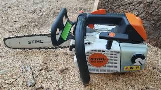 Stihl ms200t put the wrap handle screw in [upl. by Cutcliffe949]