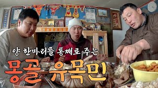 낯선 오지 유목민 집에서 배부른 하룻밤 몽골 EP7 [upl. by Broeder]