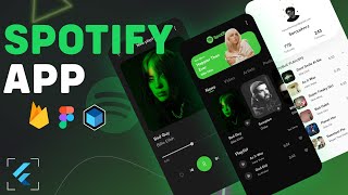 Build Spotify With Flutter  Bloc  Clean Architecture  Firebase  Figma [upl. by Joung]