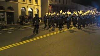 West Point MS Christmas Parade Aberdeen HS Band 2021 [upl. by Fitts241]