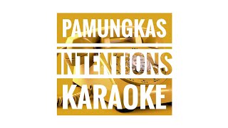 Pamungkas  Intentions Karaoke [upl. by Javler]