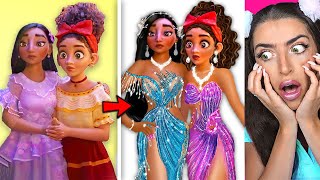 ENCANTO Characters GLOW UP into MODELS AMAZING TRANSFORMATIONS [upl. by Daus]