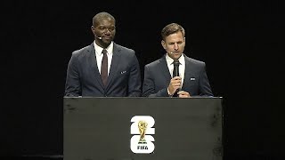 Mondial 2026  9 groupes de 6 équipes pour les éliminatoires Afrique [upl. by Leinad]