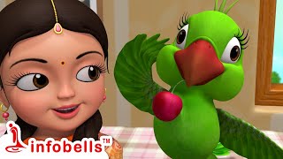 Chitti Chilakamma Amma Kottinda  Telugu Rhymes for Children  Infobells [upl. by Sylvester911]