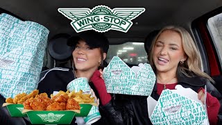 WINGSTOP MUKBANG amp CHAT  Immie and Kirra [upl. by Binetta]