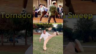 Tornado Kick and Sweep martialarts kungfukickboxing shaolinkungfu [upl. by Tania284]