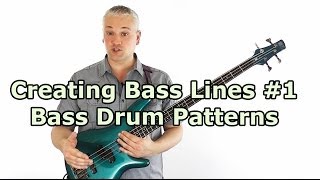 Creating Bass Lines 1  Locking With The Bass Drum [upl. by Poppas]